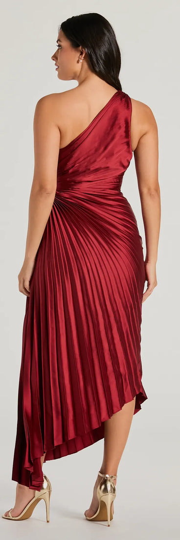 VKD-STRETCH SATIN OTS VNK MIDI + SLIT  (050010244001)